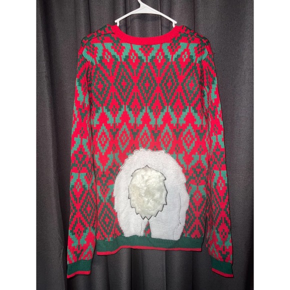 Ugly Christmas Sweater Xmas Size Large - Picture 3 of 3